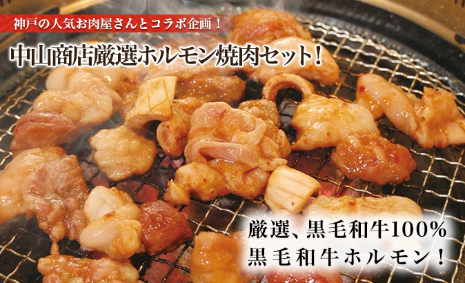 中山商店厳選ホルモン焼肉セット